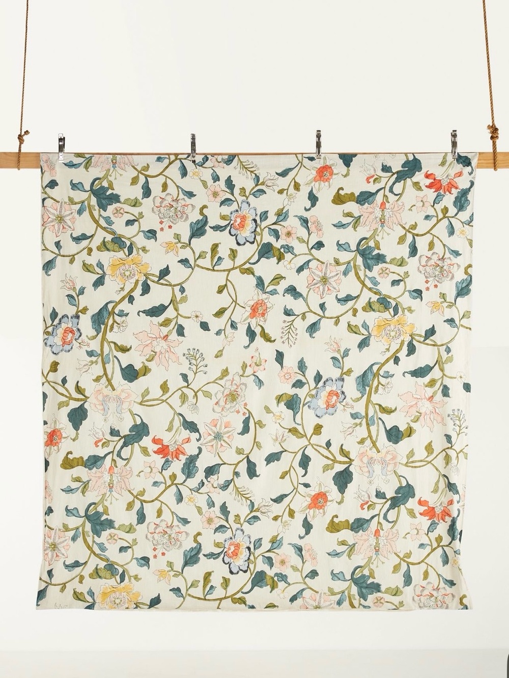 Anthropologie The Printed Cotton-Slub Duvet, Hattie - Picture 4 of 10